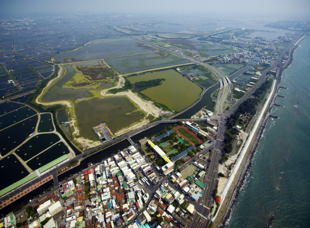 茄萣濕地海岸